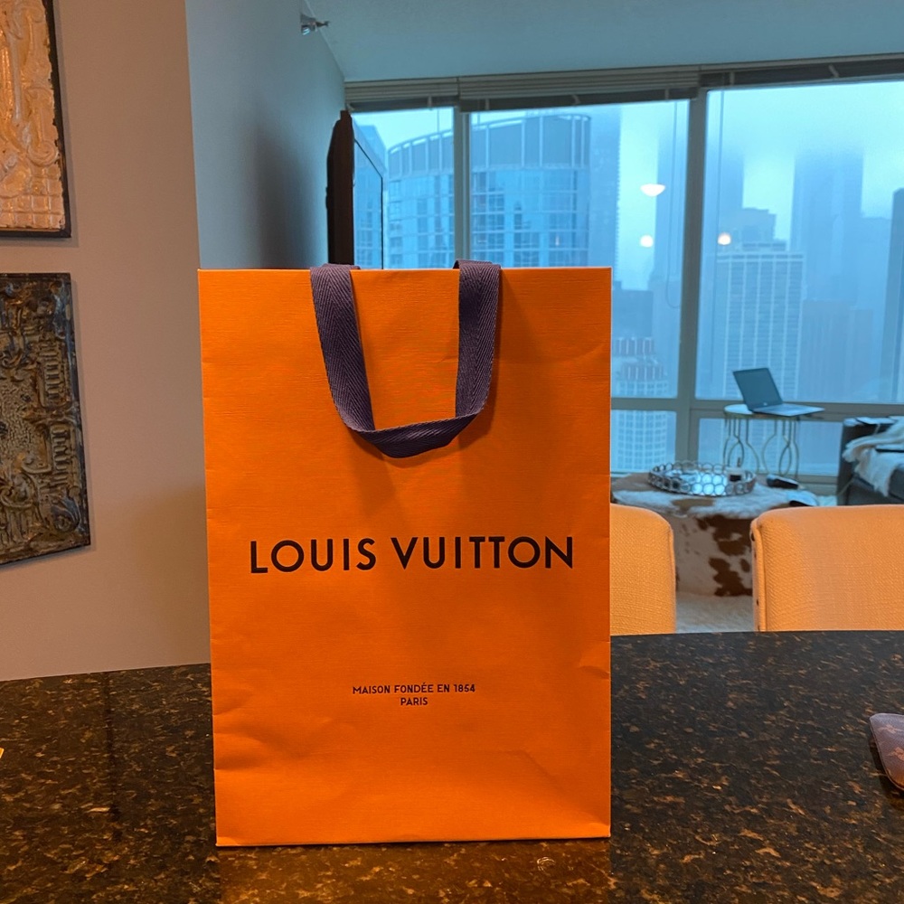 Louis Vuitton shopping bag